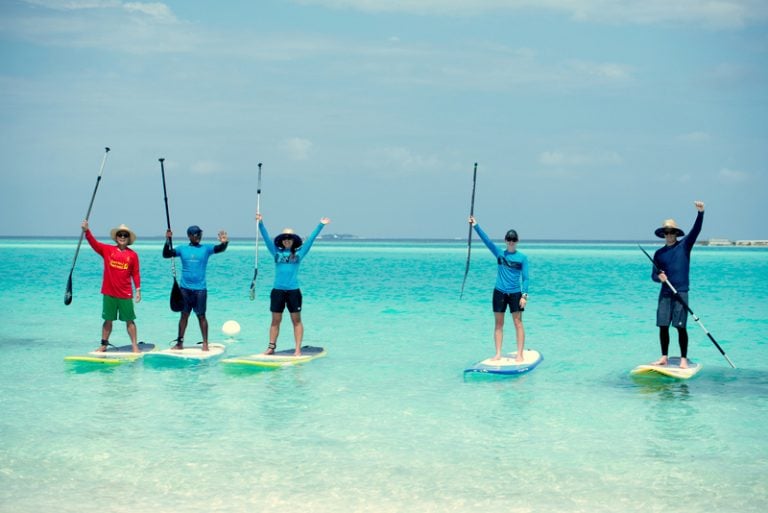 Gili Lankanfushi’s Paddle Against Plastic