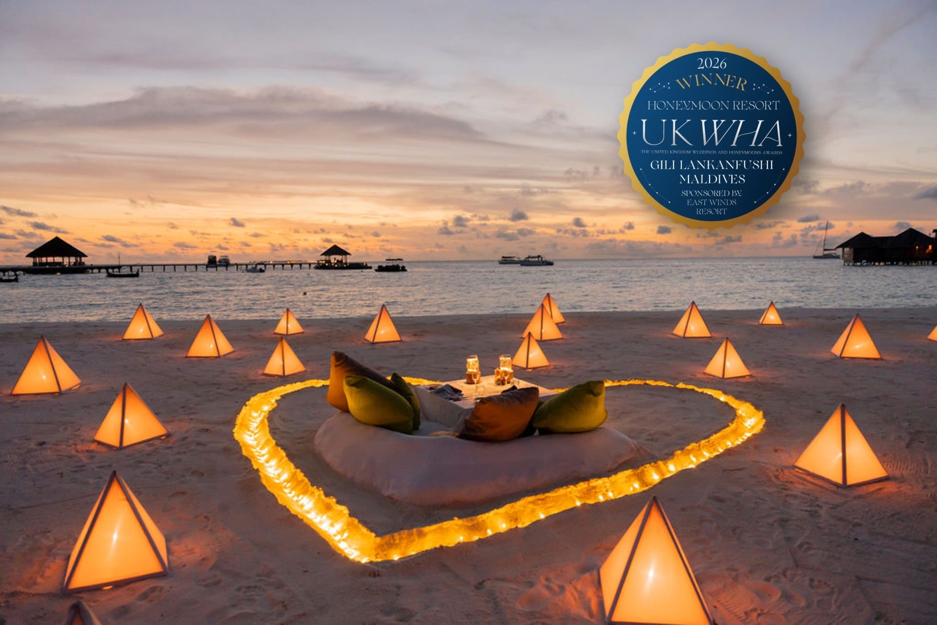 Gili Lankanfushi Maldives, Awarded Best Honeymoon Resort