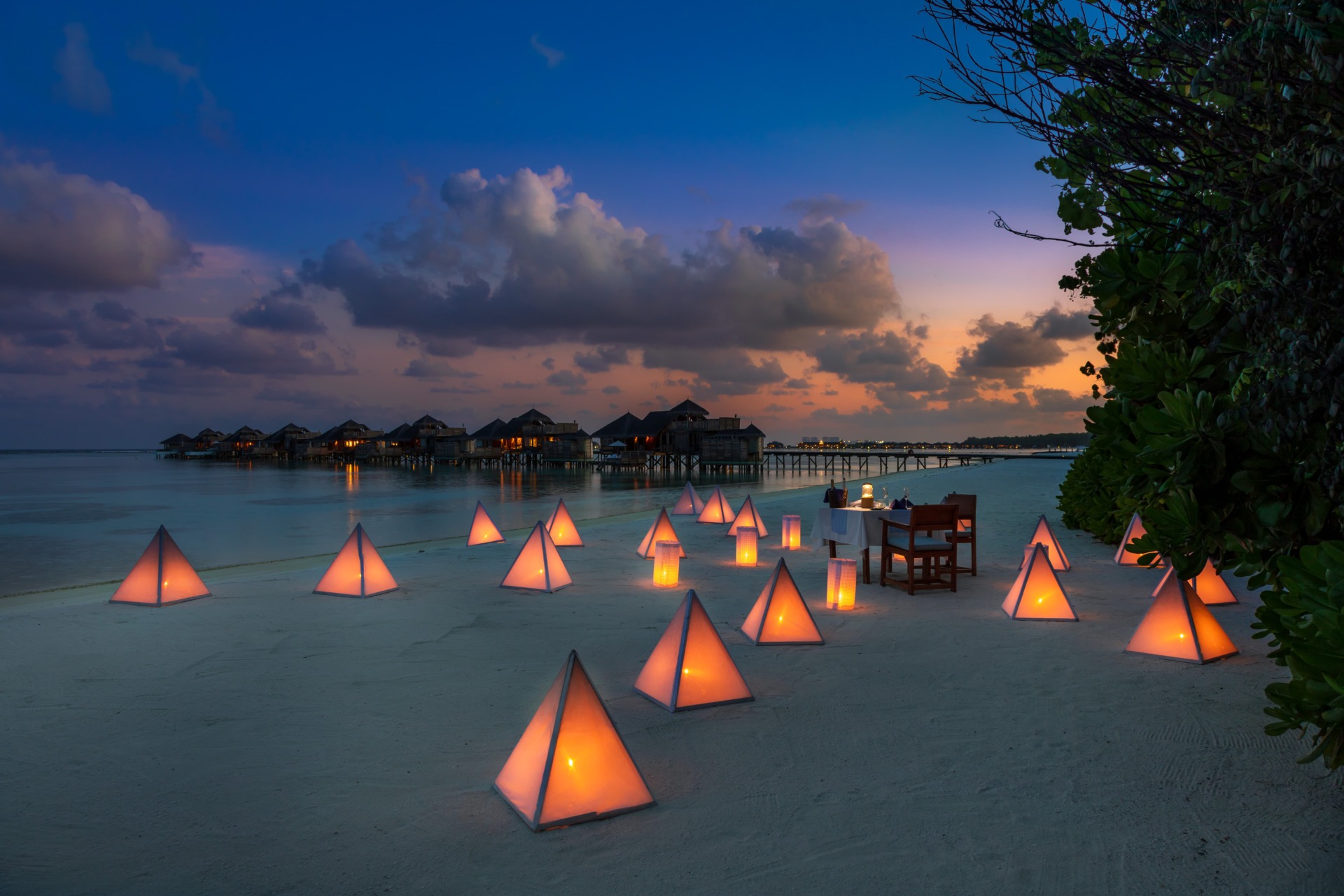 Private Dining by the Beach