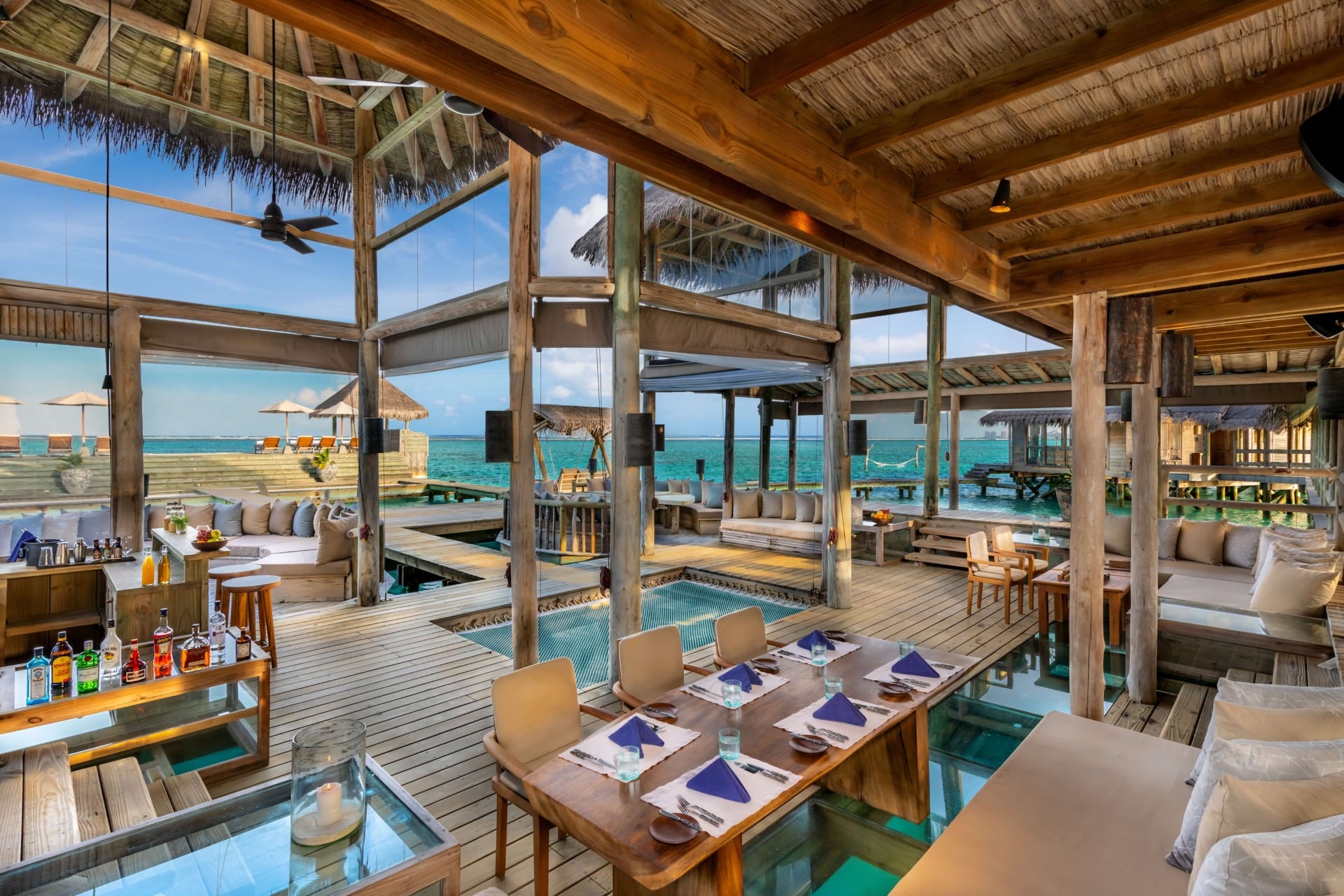 Interior of the Largest Villa at Gili Lankanfushi